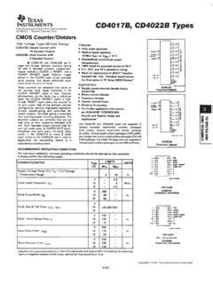 4017 datasheet|Data sheet acquired from Harris Semiconductor SCHS027C.